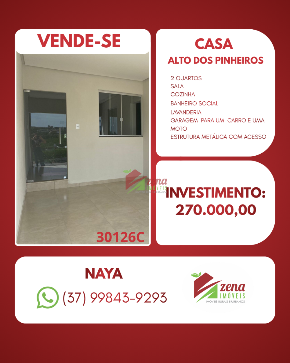 Casa > venda > ALTO DOS PINHEIROS
