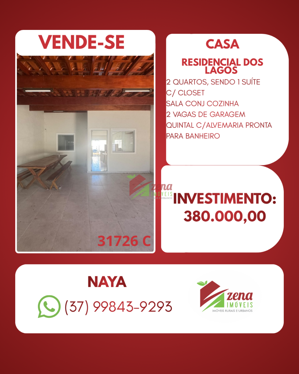 Apartamento > venda > Residêncial dos Lagos