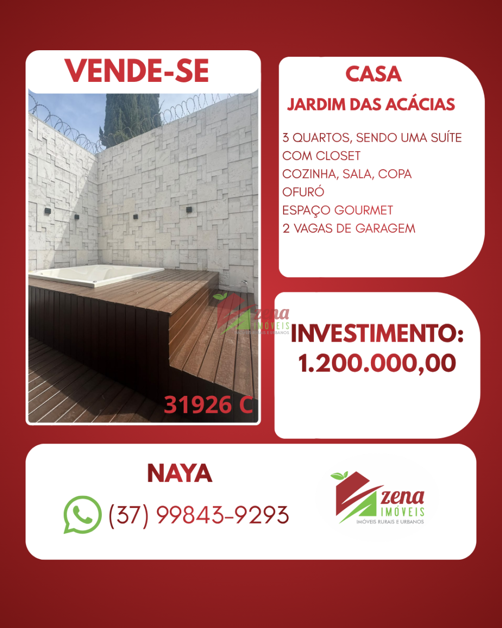 Apartamento > venda > Jardim das Acácias