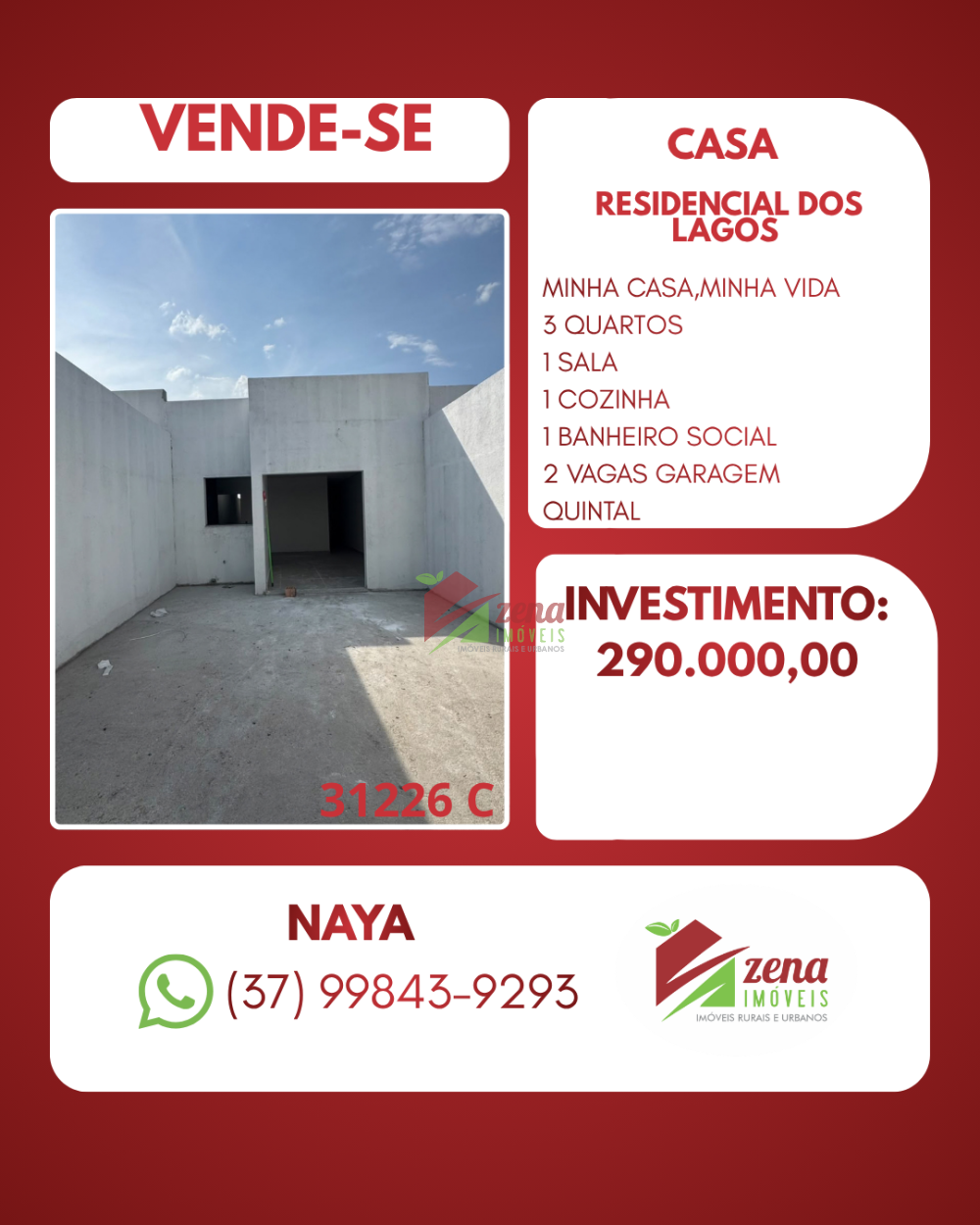 Apartamento > venda > Residencial dos Lagos